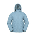 Pale Green - Front - Mountain Warehouse Womens-Ladies Flora Quilted Jacket