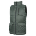 Khaki Green - Lifestyle - Mountain Warehouse Childrens-Kids Cargo Water Resistant Padded Gilet