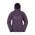 Purple - Front - Mountain Warehouse Womens-Ladies Agile Padded Soft Shell Jacket