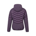 Purple - Back - Mountain Warehouse Womens-Ladies Agile Padded Soft Shell Jacket