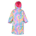Bright Blue - Side - Mountain Warehouse Childrens-Kids Tidal Changing Robe