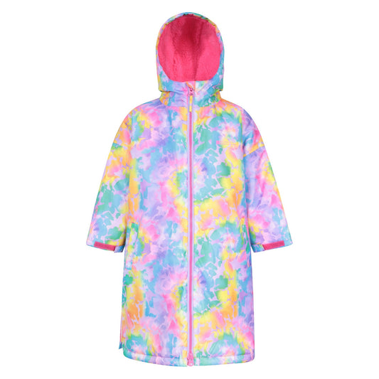 Bright Blue - Front - Mountain Warehouse Childrens-Kids Tidal Changing Robe