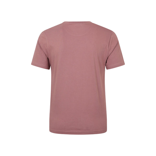 Burgundy - Back - Mountain Warehouse Mens Mountain T-Shirt