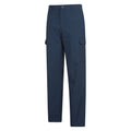 Navy - Lifestyle - Mountain Warehouse Mens Delta Stretch Cargo Trousers
