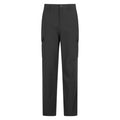 Black - Front - Mountain Warehouse Mens Delta Stretch Cargo Trousers