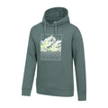 Green - Lifestyle - Mountain Warehouse Mens Grid Hoodie