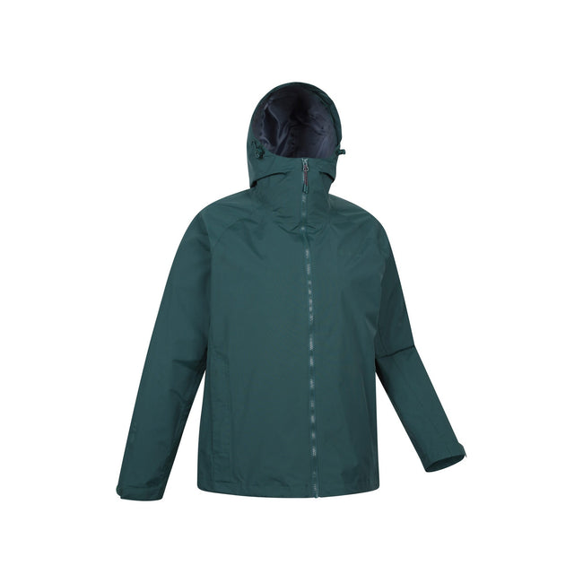 Dark Green - Side - Mountain Warehouse Mens Gateley Waterproof Jacket