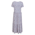 Grey - Back - Mountain Warehouse Womens-Ladies Sardinia Flowers Tiered Dress