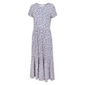 Grey - Lifestyle - Mountain Warehouse Womens-Ladies Sardinia Flowers Tiered Dress