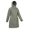 Khaki Green - Side - Mountain Warehouse Womens-Ladies Polperro Lightweight Padded Waterproof Jacket