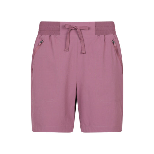 Pink - Front - Mountain Warehouse Womens-Ladies Explorer Shorts