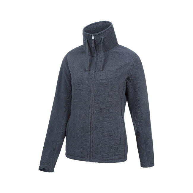 Charcoal - Lifestyle - Mountain Warehouse Womens-Ladies Arnes Full Zip Fleece Jacket