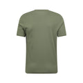 Khaki Green - Back - Mountain Warehouse Mens Mountain Stripes T-Shirt