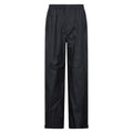 Black - Pack Shot - Mountain Warehouse Mens Pakka Jacket and Trousers Set