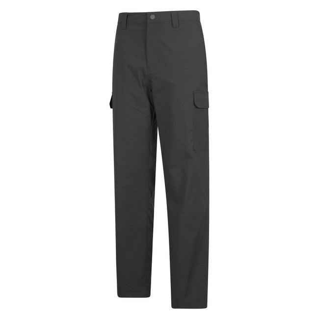Black - Lifestyle - Mountain Warehouse Mens Delta Stretch Cargo Trousers