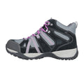 Grey - Lifestyle - Mountain Warehouse Womens-Ladies Direction II Leather Waterproof Wide Walking Boots