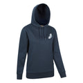 Navy - Side - Mountain Warehouse Womens-Ladies Floating Feather Hoodie