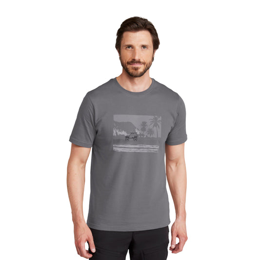 Dark Grey - Front - Mountain Warehouse Mens Ocean Drive T-Shirt