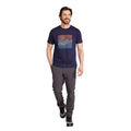 Dark Blue - Side - Mountain Warehouse Mens Tidal Wave T-Shirt