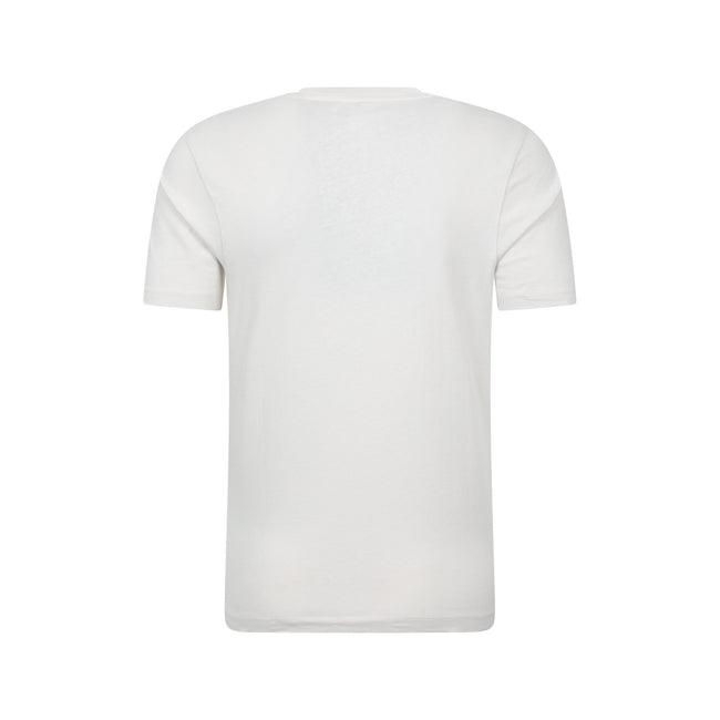 Beige - Back - Mountain Warehouse Mens Valley T-Shirt