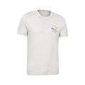 Beige - Side - Mountain Warehouse Mens Valley T-Shirt