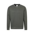 Khaki Green - Front - Mountain Warehouse Mens Hemsby Sweatshirt