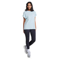 Light Blue - Side - Animal Womens-Ladies Holly Logo T-Shirt