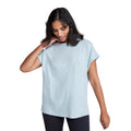 Light Blue - Front - Animal Womens-Ladies Holly Logo T-Shirt