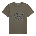 Dark Green - Front - Animal Mens Jacob T-Shirt