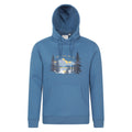 Blue - Front - Mountain Warehouse Mens Into The Wild Hoodie