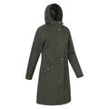 Khaki Green - Side - Mountain Warehouse Womens-Ladies Forest Waterproof Jacket