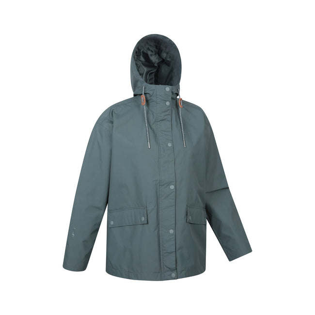 Khaki Green - Side - Mountain Warehouse Womens-Ladies Misty Waterproof Jacket
