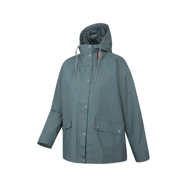 Khaki Green - Lifestyle - Mountain Warehouse Womens-Ladies Misty Waterproof Jacket