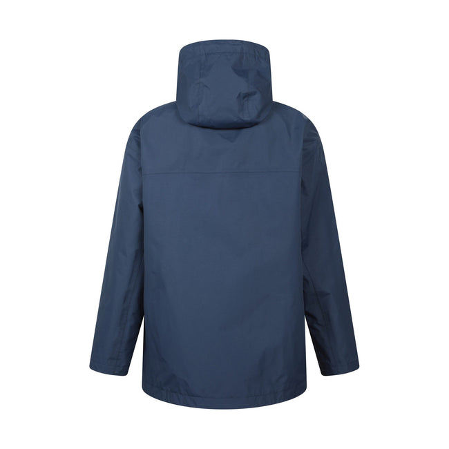 Navy - Back - Mountain Warehouse Womens-Ladies Misty Waterproof Jacket