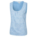 Pale Blue - Lifestyle - Mountain Warehouse Womens-Ladies Orchid Floral Tank Top