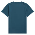Teal - Back - Animal Mens Jacob Distressed Logo T-Shirt