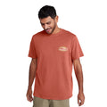 Burnt Orange - Side - Animal Mens Chase Relaxed Fit T-Shirt