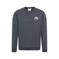 Charcoal - Front - Mountain Warehouse Mens Adventure Graphic Sweatshirt
