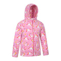 Light Pink - Side - Mountain Warehouse Childrens-Kids Endeavour II Unicorn Hoodie