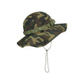 Khaki Green - Side - Mountain Warehouse Mens Camouflage Ventilated Bucket Hat