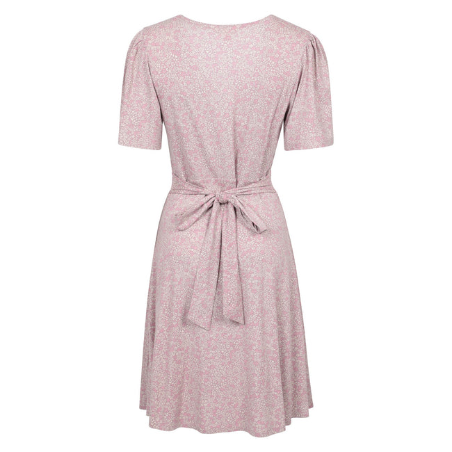Light Pink - Back - Mountain Warehouse Womens-Ladies Floral Midi Dress