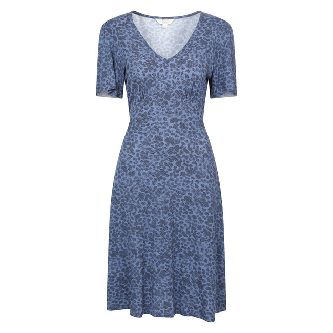 Dark Blue - Front - Mountain Warehouse Womens-Ladies Como Petal Dress