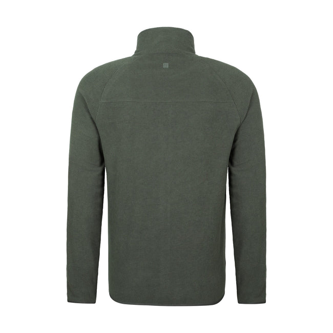 Khaki Green - Back - Mountain Warehouse Mens Milburn Fleece Jacket