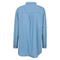 Pale Blue - Back - Mountain Warehouse Womens-Ladies Santiago Oversized Shirt