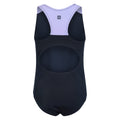 Navy - Back - Mountain Warehouse Girls Sporty One Piece Swimsuit