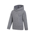 Grey - Lifestyle - Mountain Warehouse Childrens-Kids Strath Melange Supersoft Hoodie
