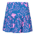 Blue - Back - Mountain Warehouse Girls Olivia Viscose Leaf Print Skort