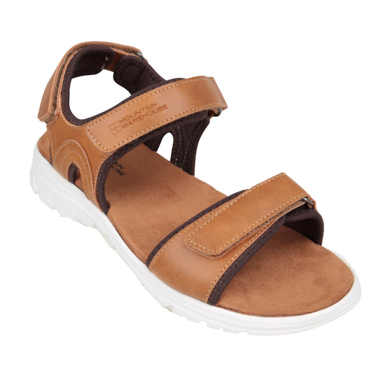 Brown - Front - Mountain Warehouse Childrens-Kids Cay Sandals