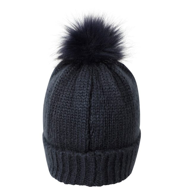 Dark Blue - Back - Mountain Warehouse Womens-Ladies Reindeer Sequins Beanie
