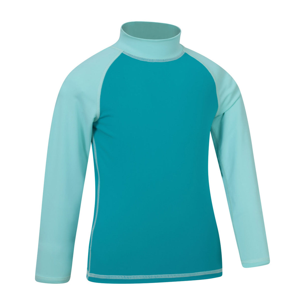 Light Blue - Lifestyle - Mountain Warehouse Childrens-Kids Long-Sleeved Rash Top
